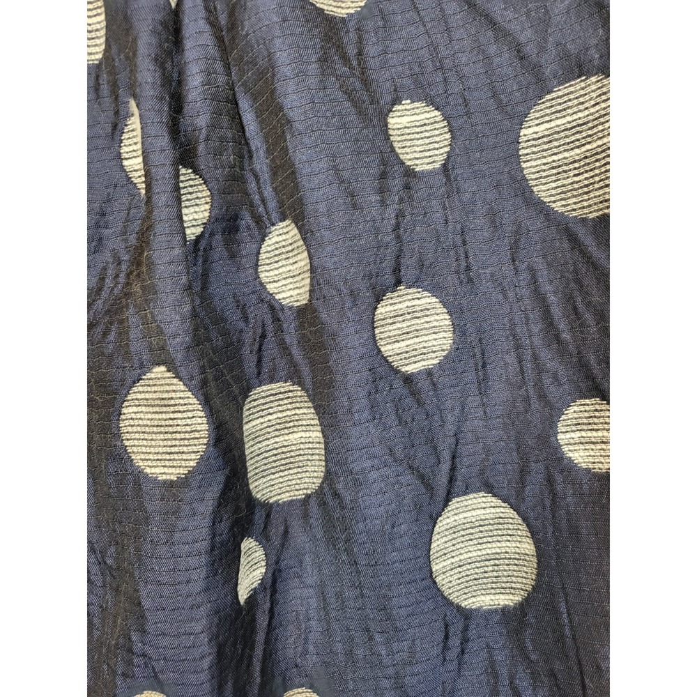 Charlotte Russe Womens Mini Skirt High Waist Polka Dot Navy White Size 10 - Picture 2 of 6